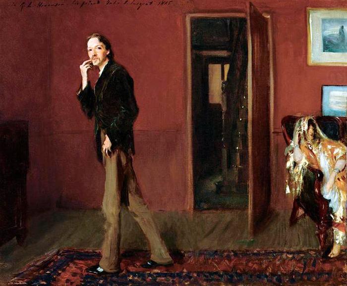 John Singer Sargent Robert Louis Stevenson and His Wife china oil painting image